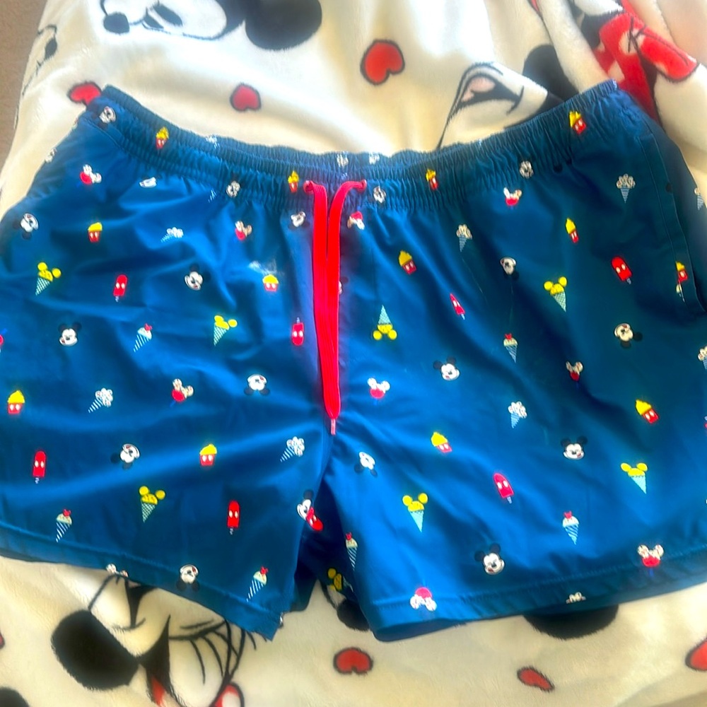 Disney parks mens xxl swim trunks disney snacks